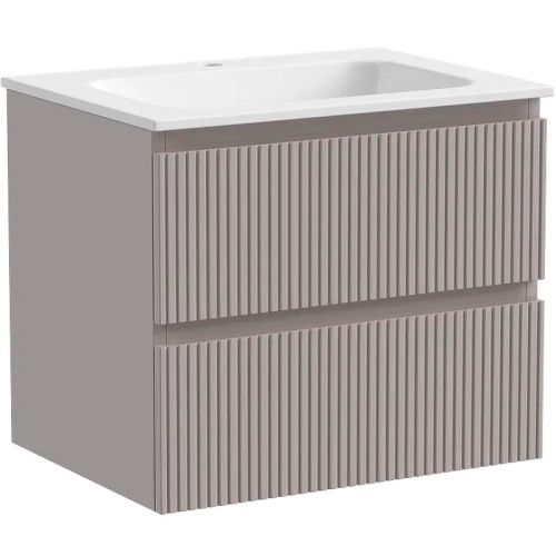 Тумба под раковину Sancos SNOB T SNT60SM 60х40 подвесная цвет бежевый