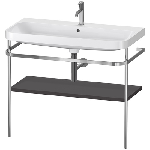 Консоль с раковиной Duravit Happy D.2 Plus HP4838O8080 97,5х49х85