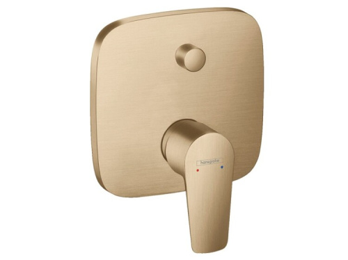 Смеситель Hansgrohe Talis E 71745140 настенный встраиваемый бронза брашированная/шлифованная без термостата