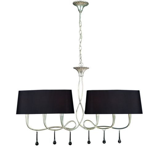 Светильник подвесной Mantra Paola Painted Silver (Паола Паинтед Силвер) 3531