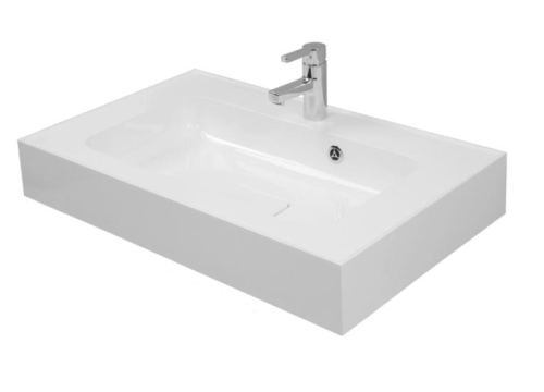 Раковина Aquaton Ричмонд 80 см 1A70593KRD010 подвесная цвет белый