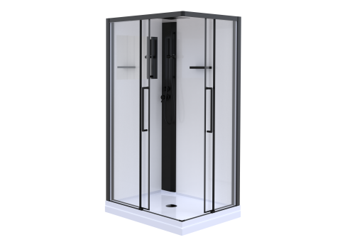 Душевая кабина Esbano MUSE ESKM129CKRR 120х90 прямоугольная с крышей
