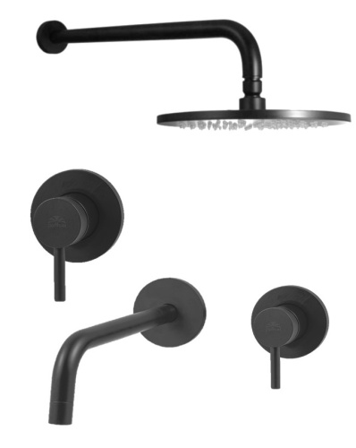 Душевая система Paffoni Light KITLIG011NO006 встраиваемая в стену