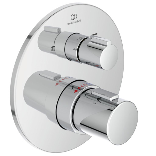 Смеситель для ванны Ideal Standard Ceratherm T100 A5814AA встраиваемый в стену хром