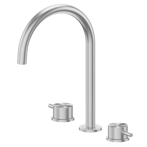 Смеситель Abber Wasser Kreis 316 AF8108BST-M на раковину сталь брашированная