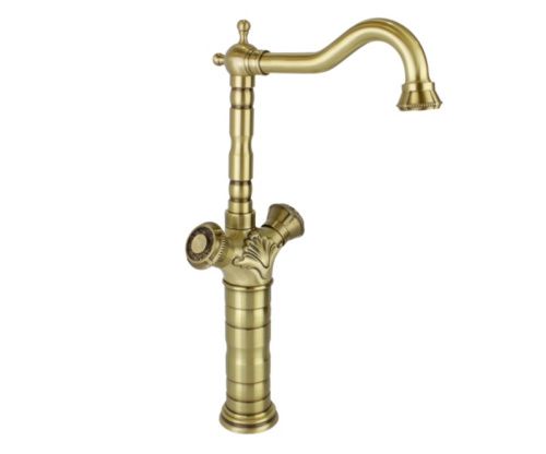 Смеситель для раковины Bronze de Luxe ROYAL 21973 на столешницу бронза