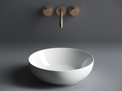 Раковина Ceramica Nova ELEMENT 37 см CN6020 накладная цвет белый