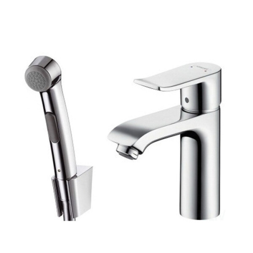 Смеситель Hansgrohe Metris 31285000 на раковину/столешницу хром без термостата