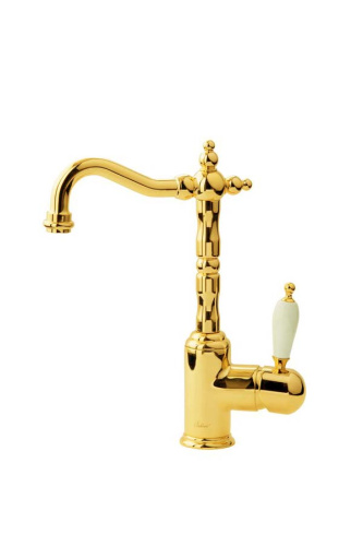 Смеситель Boheme Tradizionale Oro 282 на раковину золото