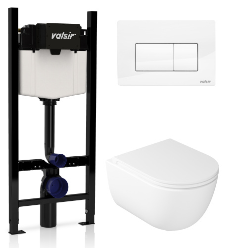 Комплект унитаз с инсталляцией Valsir KIT VSWG 7334 Std P1