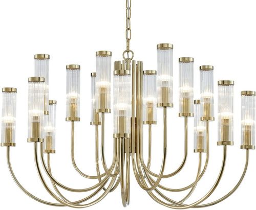 Люстра подвесная Newport 4550 4558+4+4/C gold