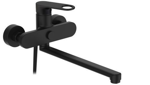 Смеситель для ванны D-Lin D147377-A настенный черный