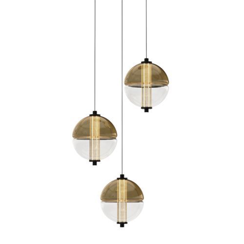 Светильник подвесной Delight Collection MD24022079-3A black/amber