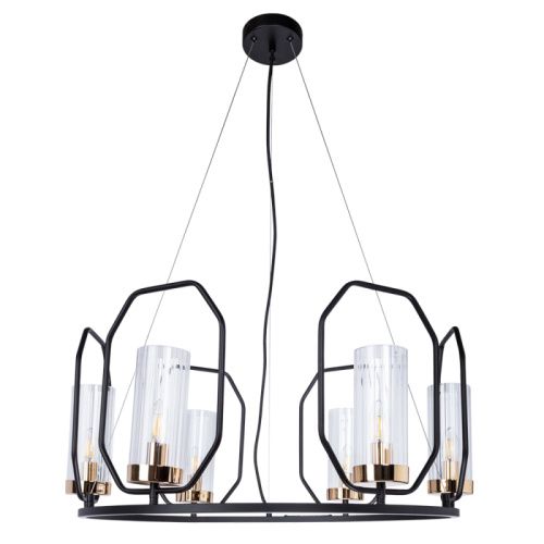 Люстра подвесная Arte Lamp Celaeno (Целаено) A7004SP-6BK