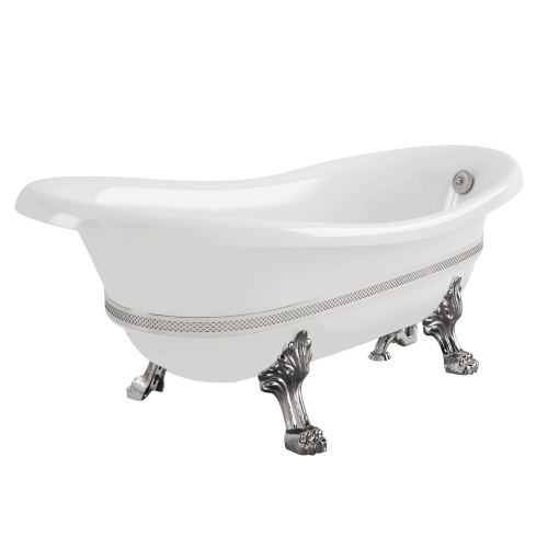 Ванна из искусственного мрамора Migliore BELLA DECOR 26990 170х80 отдельностоящая