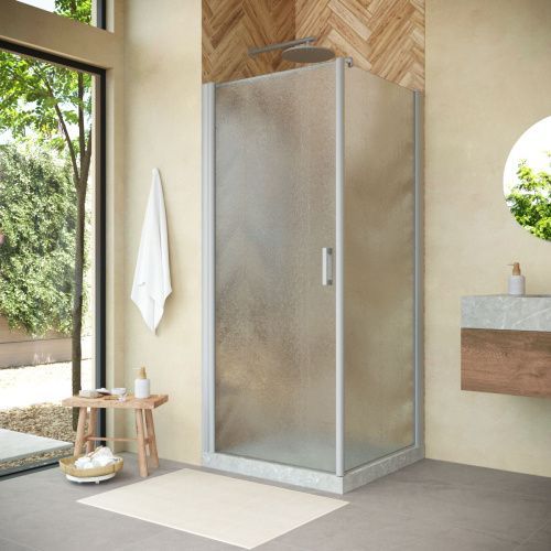 Душевой уголок Vegas-Glass EP-Fis NOVO EP-FIS NOVO h2000 90*80 07 02 L 90х80 стекло рифленое профиль хром без поддона