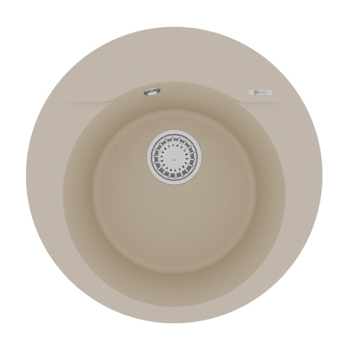 Кухонная мойка LeMark Sula 500 9910002 50х50 цвет бежевый