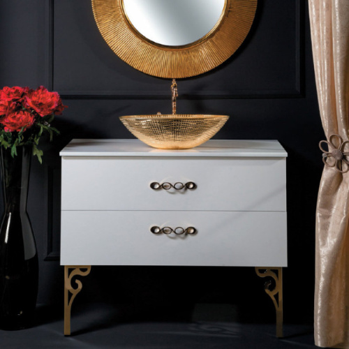 Тумба под раковину Armadi Art NeoArt 831-140-WH 141х44х50 подвесная цвет белый