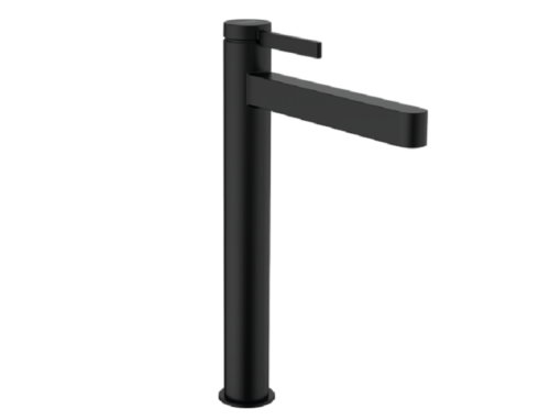 Смеситель Hansgrohe Finoris 76070670 на раковину/столешницу черный матовый без термостата