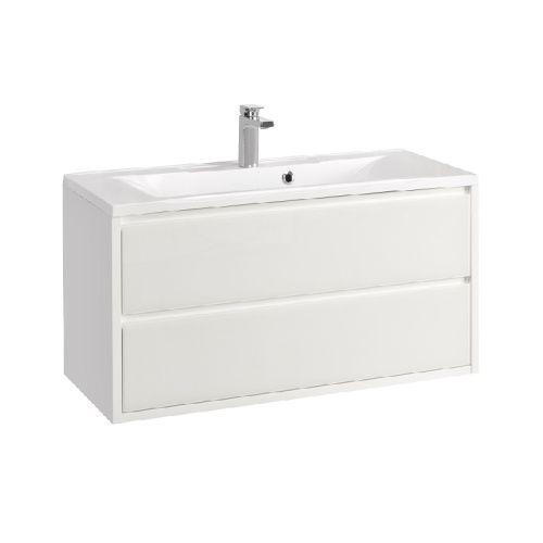 Тумба под раковину Aquaton Римини 1A232801RN010 100х45х50 подвесная цвет белый