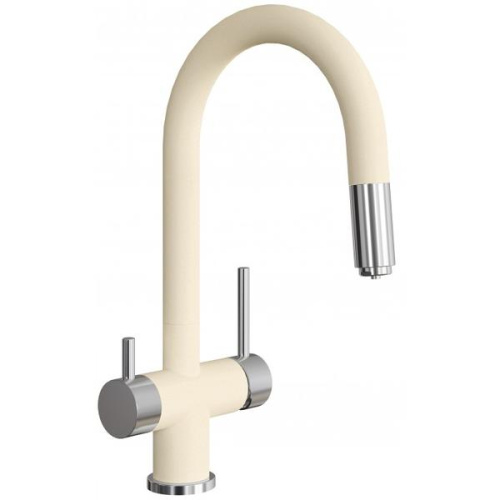 Смеситель для кухни Florentina Маэстро 337.03Н.2123.202 на раковину шампань