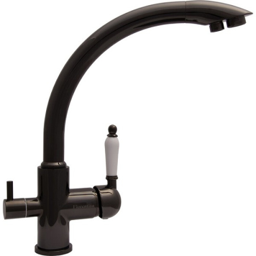 Смеситель для кухни Florentina Шале 333.27H.2113.720 на раковину графит