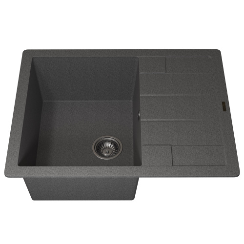 Кухонная мойка Uperwood Quartz Premium UPD-03 3910202110 65x51 цвет серый матовый