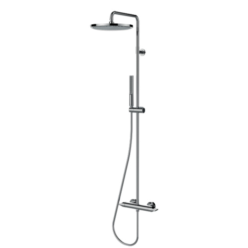 Душевая стойка Bossini Apice L10507.030 настенная хром Душевая стойка Bossini Apice L10507.030 настенная хром