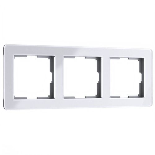 Рамка на 3 поста Werkel Acrylic (Ацрылиц) 4690389184871