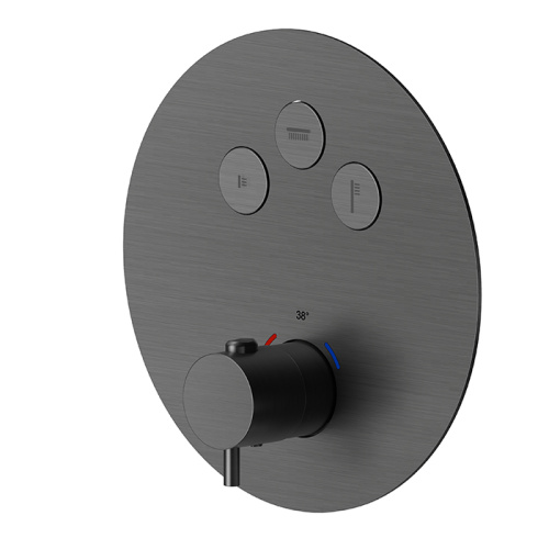 Смеситель для душа Newform X-STEEL 316 70427EX.59.064 встраиваемый в стену оружейная сталь с термостатом