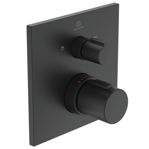Смеситель для душа Ideal Standard Ceratherm C100 A7522XG встраиваемый в стену черный