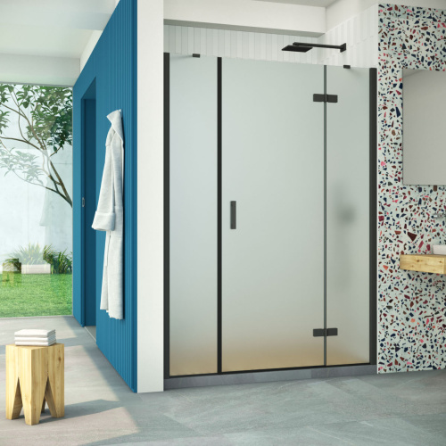 Душевая дверь Vegas-Glass AFP-F Retta AFP-F Retta 150 02М 10 R 150х199,5 стекло матовое 6 мм