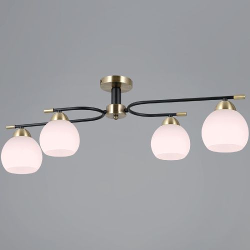 Люстра потолочная Illumico IL0638-4CSQ-24 AB BK LIBRA