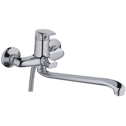 Cмеситель для ванны и душа Haiba HB2216 настенный хром Cмеситель для ванны и душа Haiba HB2216 настенный хром
