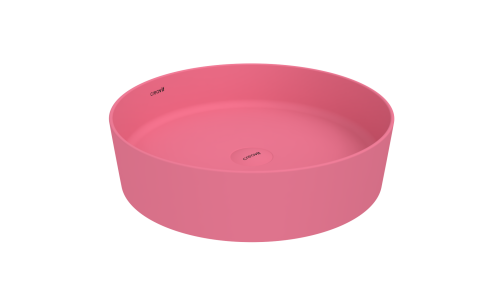Раковина Creavit Loop 45 см LP145-00SK00E-0000 накладная цвет розовый