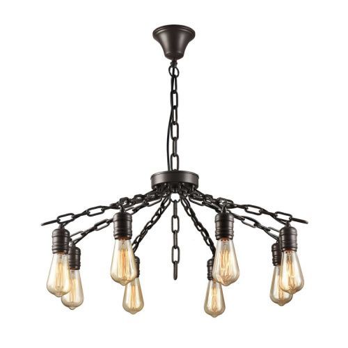 Люстра подвесная Toplight Kristen (Кристен) TL1181H-08BK