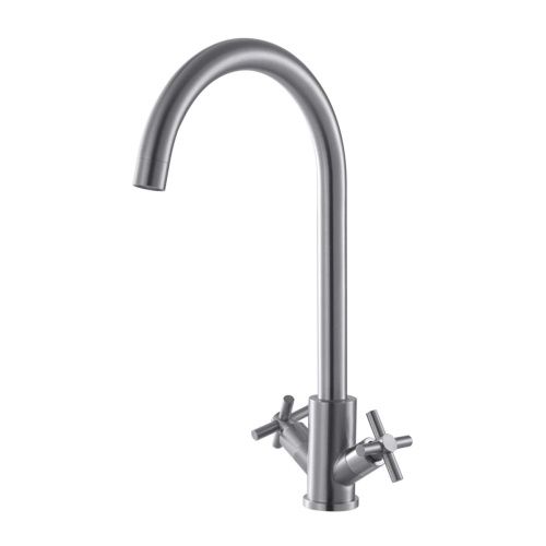 Смеситель для кухни Fashun A54028 на мойку сатин