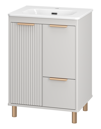 Тумба под раковину Brevita Risacca RIS-06060-0342Я 60х46х74