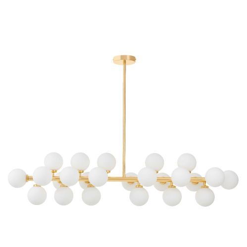Люстра на штанге Lumina Deco Marsiada (Марсиада) LDP 6033-24 GD
