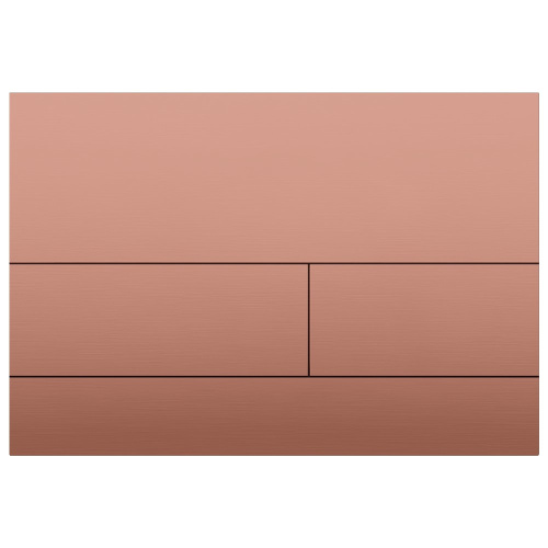 Клавиша смыва механическая Boheme 670-CB цвет медь брашированная