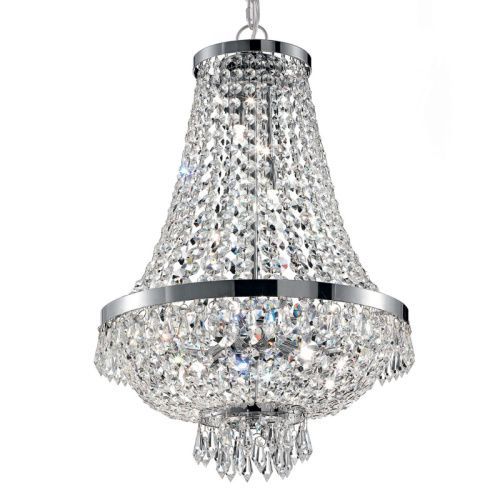 Люстра подвесная Ideal lux Caesar Cromo (Цаесар Цромо) Caesar SP9 Cromo