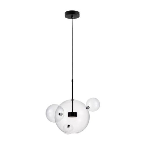 Светильник подвесной Lumina Deco Neroni (Нерони) LDP 6016-3+1 BK