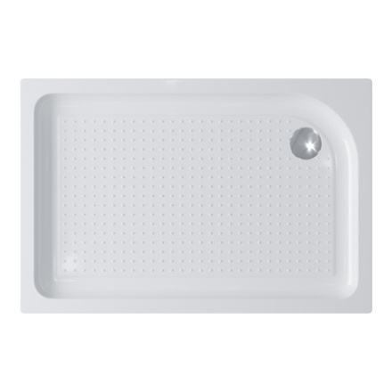 Душевой поддон BelBagno TRAY-BB-AH-100/80-15-W-R 100х80 акрил белый