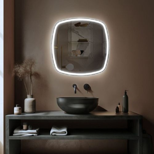 Зеркало в ванную Azario Barca LED-00002973 70х70