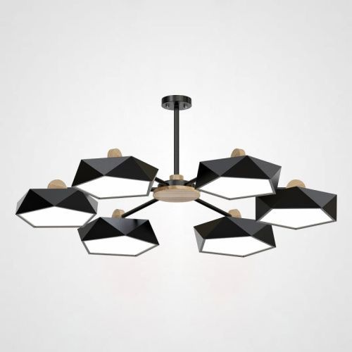 Люстра на штанге ImperiumLoft Geometric (Геометриц) 140731-26