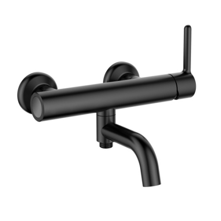 Смеситель Cezares ECO ECO-VD-NOP настенный черный матовый без термостата