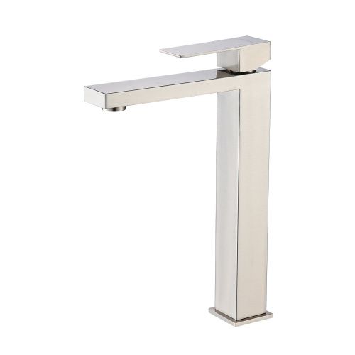 Смеситель для раковины Shevanik S7011L на столешницу сатин