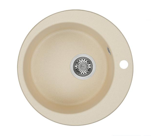 Мойка кухонная Aquaton Иверия 1A711032IV290 48х48 цвет шампань
