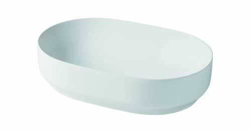 Раковина керамическая Hidra Gio G60E/026 60х40 накладная цвет черный матовый без отверстий под смеситель