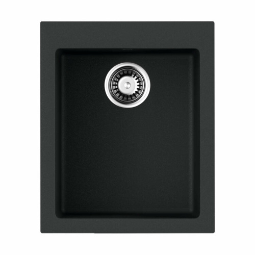 Раковина Omoikiri Bosen 41 см 4993141 встраиваемая цвет черный